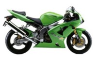 2003-2004 ZX6R Fairings