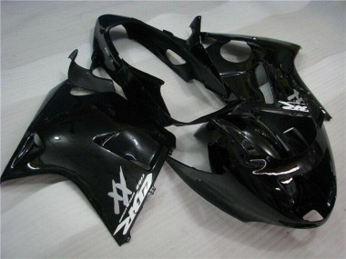 1996-2007 Honda CBR1100XX Blackbird Motorcycle Fairing Kits - Glossy Black