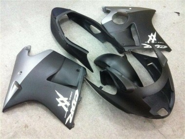 1996-2007 Honda CBR1100XX Blackbird Motorcycle Fairings - Matte Black Silver