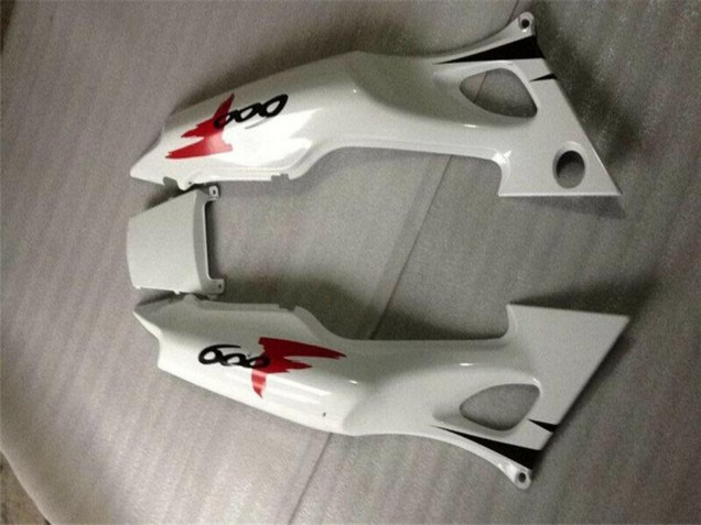 1995-1996 Honda CBR600 F3 Motorcycle Fairings - White Red Glossy Black