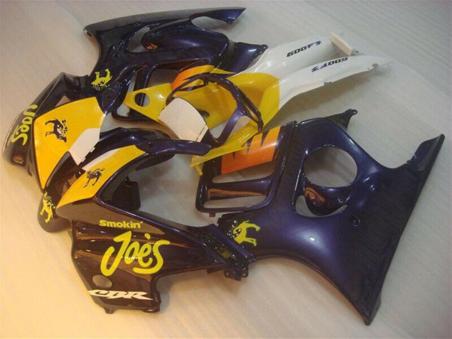1995-1996 Honda CBR600 F3 Motorcycle Fairings - Blue Yellow Joes