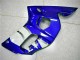 1998-2002 Yamaha YZF R6 Motorcycle Fairings - Blue White