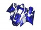 2000-2001 Yamaha YZF R1 Motorcycle Fairing - Blue White