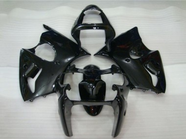2000-2002 Kawasaki ZX6R Motorcycle Fairings - Glossy Black