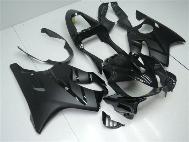 2001-2003 Honda CBR600 F4i Motorcycle Fairings - Glossy Black Matte Black