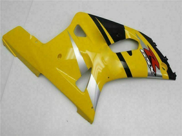 2001-2003 Suzuki GSXR 600/750 Motorcycle Fairings - Yellow Black