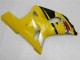 2001-2003 Suzuki GSXR 600/750 Motorcycle Fairings - Yellow Black