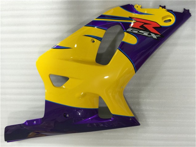 2001-2003 Suzuki GSXR 600/750 Motorcycle Fairings - Yellow Purple