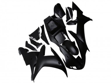 2002-2003 Yamaha YZF R1 Motorcycle Fairings - Matte Black