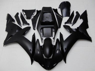 2002-2003 Yamaha YZF R1 Motorcycle Fairings - Matte Black
