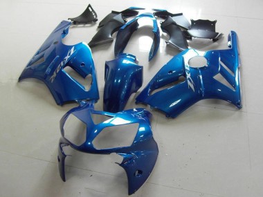 2002-2006 Kawasaki ZX12R Motorcycle Fairings - Blue OEM Style