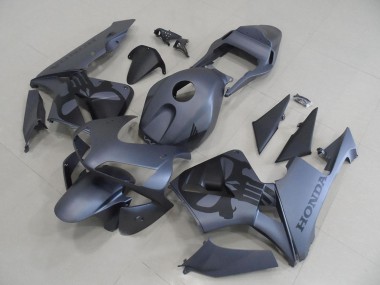 2003-2004 Honda CBR600RR Motorcycle Fairings - Matte Grey Black