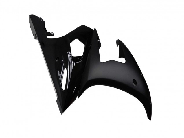 2003-2004 Yamaha YZF R6 Motorcycle Fairings - Glossy Black Matte Black
