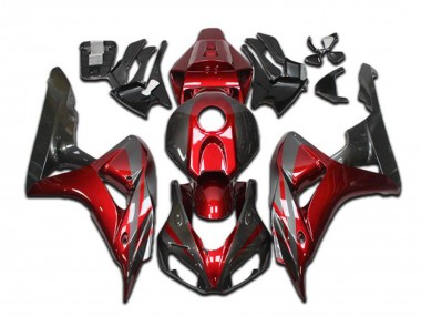 2004-2005 Honda CBR1000RR Motorcycle Fairings - Red Grey Glossy Black