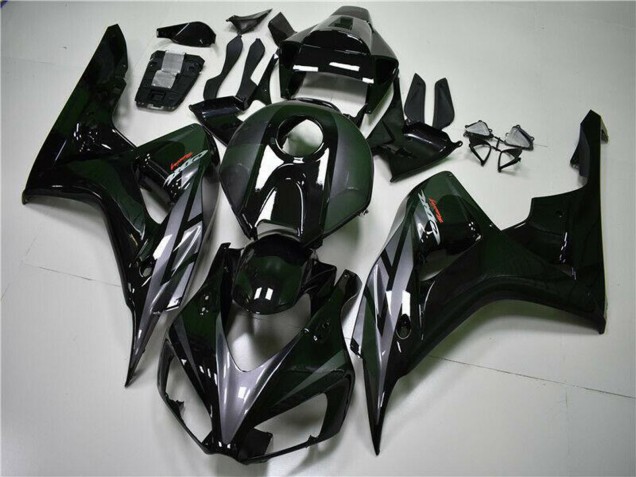 2004-2005 Honda CBR1000RR Motorcycle Fairings - Glossy Black Grey