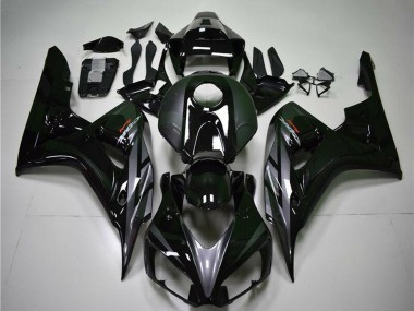2004-2005 Honda CBR1000RR Motorcycle Fairings - Glossy Black Grey