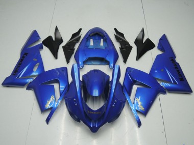 2004-2005 Kawasaki ZX10R Motorcycle Fairings - Blue