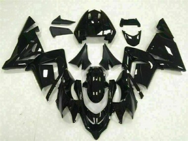 2004-2005 Kawasaki ZX10R Motorcycle Fairings - Glossy Black