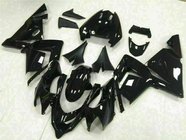 2004-2005 Kawasaki ZX10R Motorcycle Fairings - Glossy Black