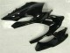 2004-2005 Kawasaki ZX10R Motorcycle Fairings - Glossy Black