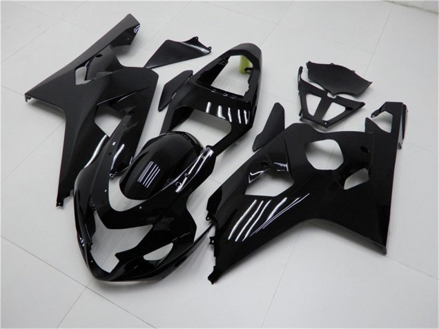2004-2005 Suzuki GSXR 600/750 Motorcycle Fairings - Glossy Black