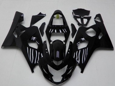 2004-2005 Suzuki GSXR 600/750 Motorcycle Fairings - Glossy Black