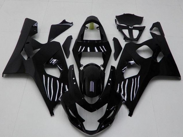 2004-2005 Suzuki GSXR 600/750 Motorcycle Fairings - Glossy Black