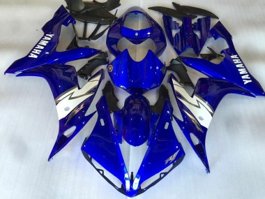 2004-2006 Yamaha YZF R1 Motorcycle Fairings - Blue White