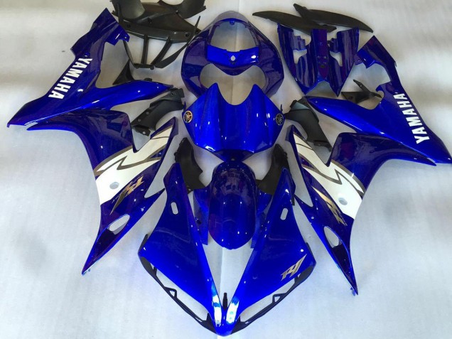 2004-2006 Yamaha YZF R1 Motorcycle Fairings - Blue White