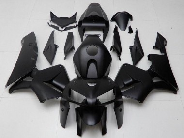 2005-2006 Honda CBR600RR Motorcycle Fairing - Matte Black