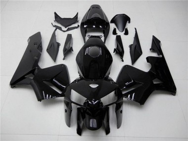 2005-2006 Honda CBR600RR Motorcycle Fairing - Glossy Black