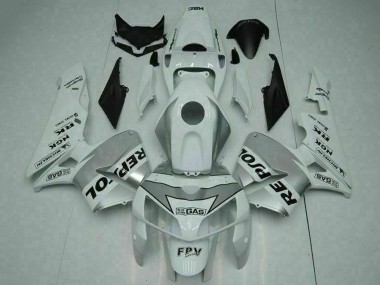 2005-2006 Honda CBR600RR Motorcycle Fairing - White
