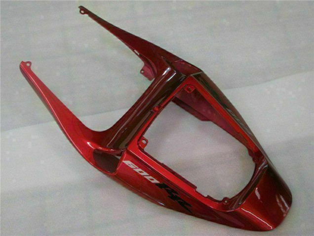 2005-2006 Honda CBR600RR Bike Fairings - Red Black