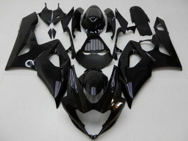 2005-2006 Suzuki GSXR 1000 Motorcycle Fairing Kits - Glossy Black