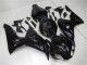 2006-2007 Honda CBR1000RR Motorcycle Fairings - Glossy Black