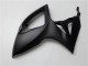 2006-2007 Suzuki GSXR 600/750 Motorcycle Fairings - Matte Black Glossy Black