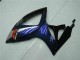 2006-2007 Suzuki GSXR 600/750 Motorcycle Fairings - Glossy Black Blue