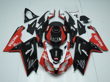 2006-2011 Aprilia RS125 Motorcycle Fairings - Glossy Black Red White