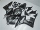 2007-2008 Honda CBR600RR Motorcycle Fairings - Matte Black Graffiti