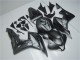 2007-2008 Honda CBR600RR Motorcycle Fairings - Matte Black Graffiti