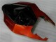 2007-2008 Suzuki GSXR 1000 Motorcycle Fairings - Black Orange