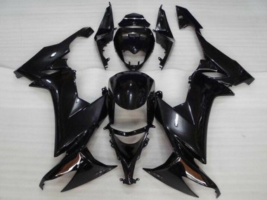 2008-2010 Kawasaki ZX10R Motorcycle Fairing - Glossy Black