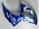 2008-2010 Suzuki GSXR 600/750 Motorcycle Fairings - Blue White Green Black