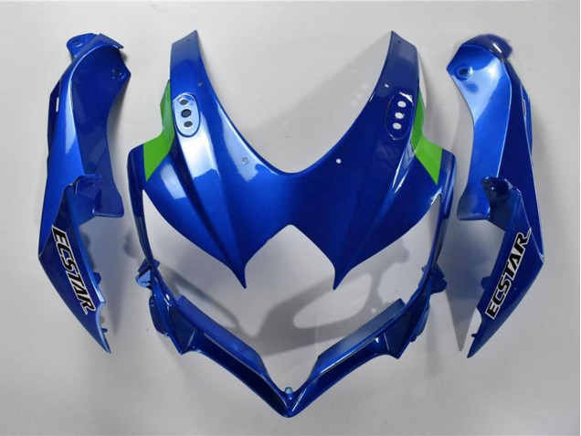 2008-2010 Suzuki GSXR 600/750 Motorcycle Fairings - Blue White Green Black