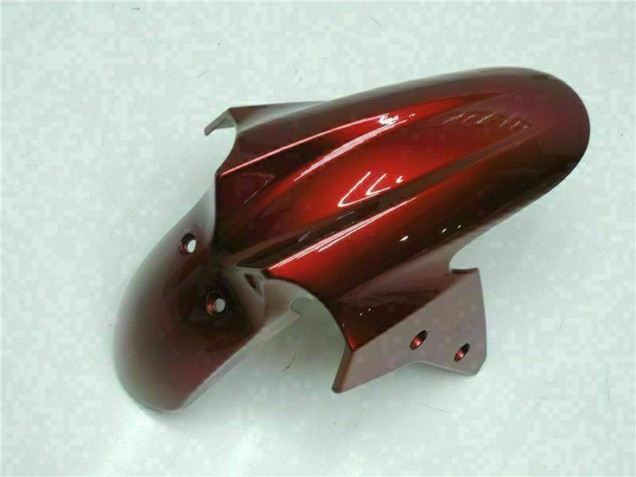 2008-2012 Kawasaki EX250 Motorcycle Fairings - Glossy Black Maroon Red