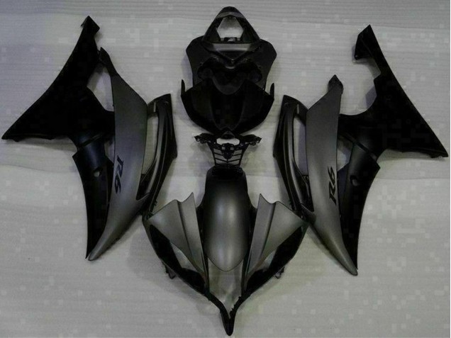 2008-2016 Yamaha YZF R6 Motorcycle Fairing - Matte Black