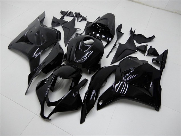 2009-2012 Honda CBR600RR Motorcycle Fairing Kits - Glossy Black