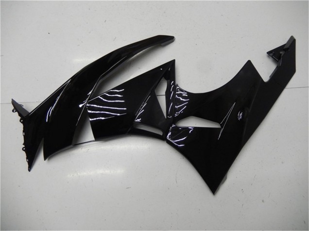 2009-2012 Kawasaki ZX6R Motorcycle Fairings - Glossy Black