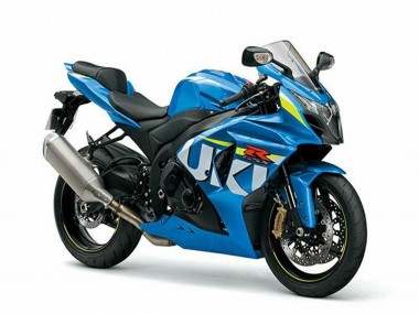 2009-2016 Suzuki GSXR 1000 Motorcycle Fairing Kits - Blue Green White
