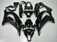 2011-2015 Kawasaki ZX10R Motorcycle Fairings - Glossy Black